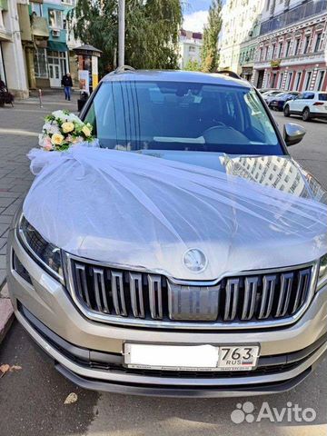 Свадебные украшения на машину