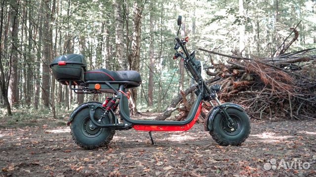 Электроскутер white siberia 2WD 4000W рестайлинг