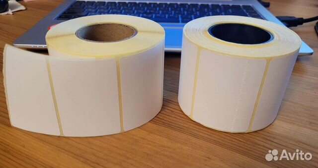 Термоэтикетка 58х40. Производство РФ/Китай