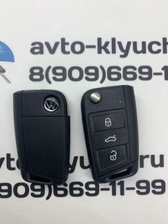 Ключ Volkswagen Tiguan с 2018 по 2020