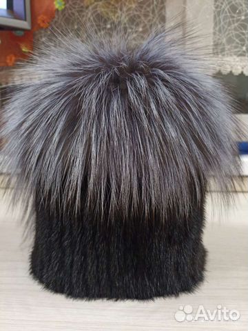 Шапка норковая