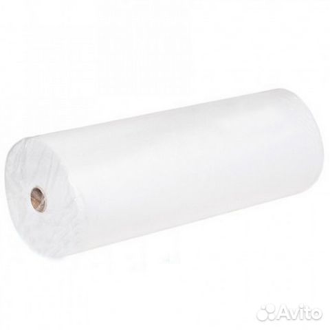 Салфетка 30*40 одноразовая в рулоне, белая, 100 шт