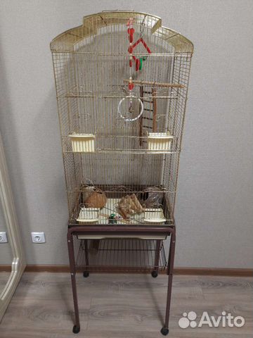 Большая клетка для птиц