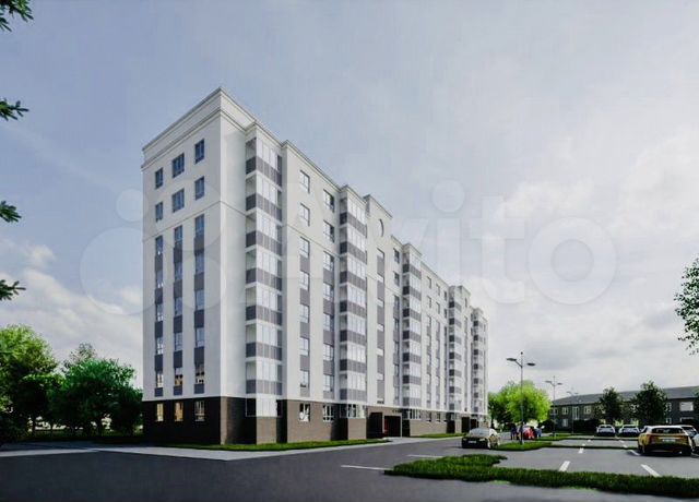 1-к. квартира, 48,4 м², 8/8 эт.