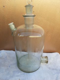 Бутыль Вульфа (склянка-аспиратор) 5 л и 1 л