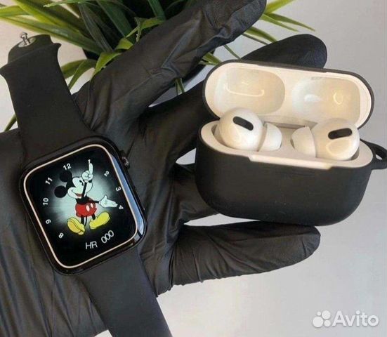 Комплект apple watch 6/7 airpors 2/pro/3