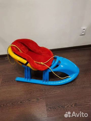 Сверхлегкие санки с шубкой