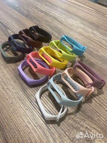 Ремешок силиконовый Mi Band 3/4/5/6/7/8