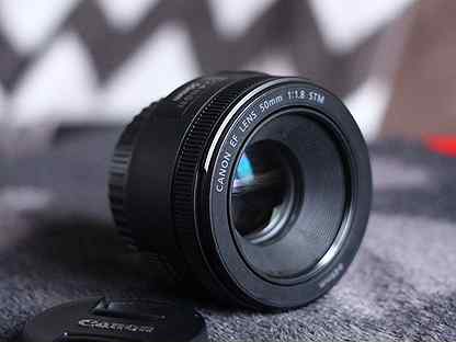 Новое состояние объектив Canon EF 50mm f/1.8 STM