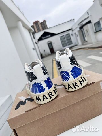 Кроссовки Veja x Marni High