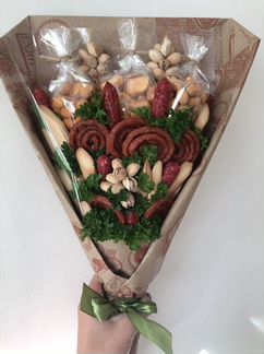 Букет для мужчины. Букет съедобный