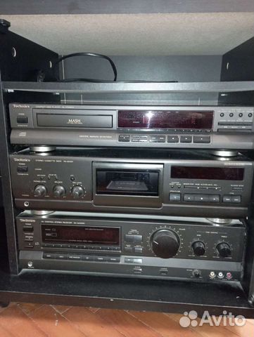 Аудио система блочная Technics, колонки Кливер