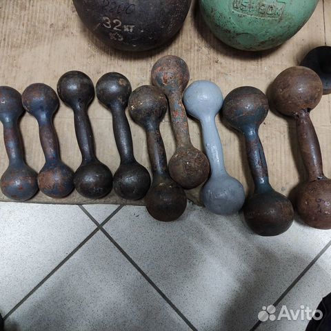 Гантели от 2 кг