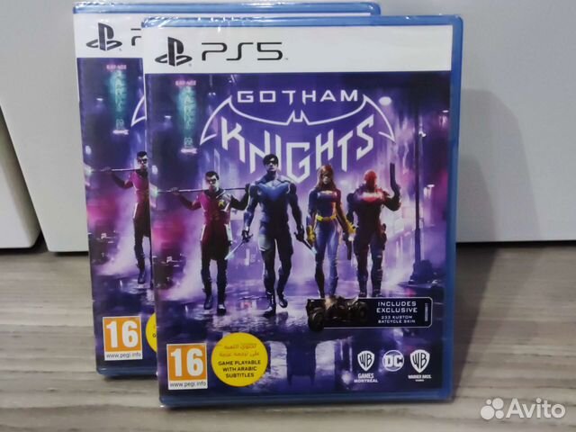 Игра для PlayStation 5 Gotham Knights. Диск
