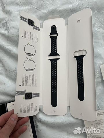 Часы apple watch 7 45 mm Nike