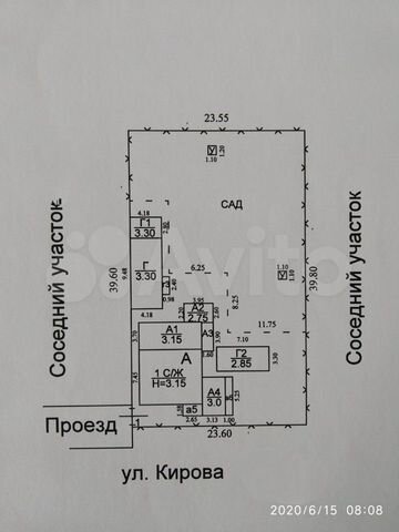 Дом 110 м² на участке 9,4 сот.