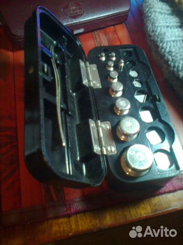 Набор гирь граммовых Г-2-210 в упаковке