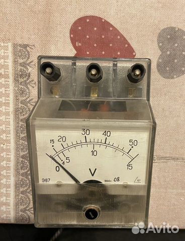 Вольтметр учебный