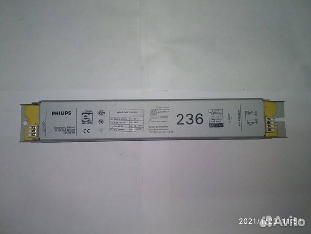 Электронный пускорегулирующий аппарат эпра Philips