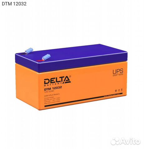 Батарея для ибп Delta DTM, DTM 12032