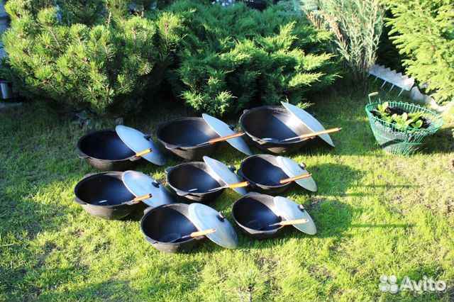 Продам казаны и сковороды Садж