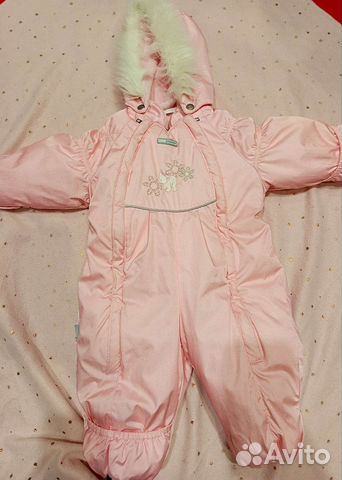 Зимний комбинезон для девочки