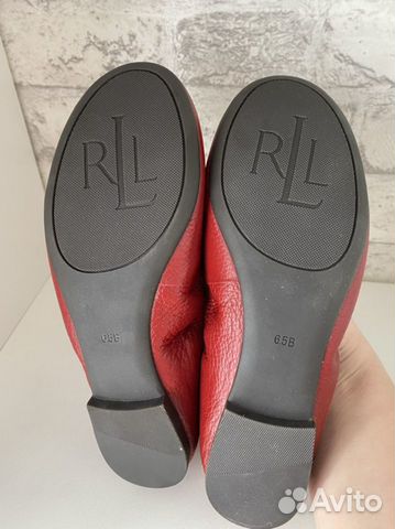 Балетки кожа Ralph lauren 36,39