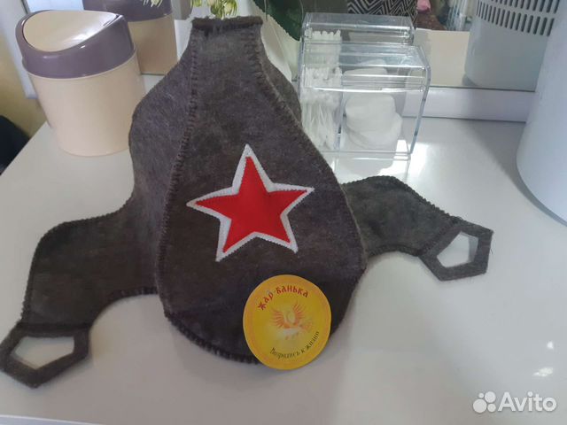 Шапка для бани и сауны