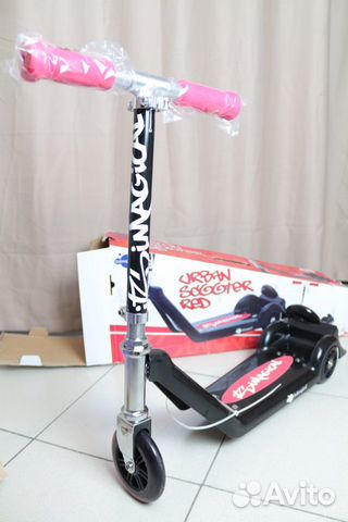 Самокат 3-5 лет Красный ItsImagical (есть Синий)