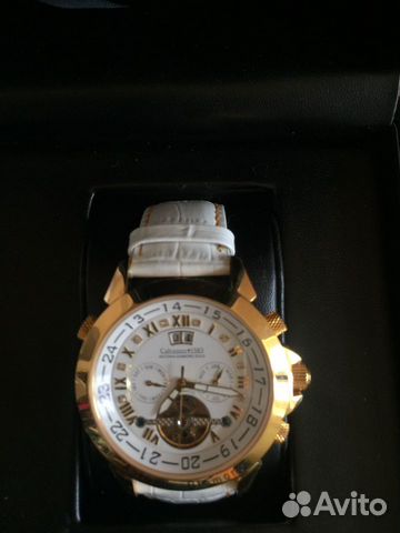 Часы calvaneo 1583 astonia diamond gold white