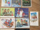 Советские открытки С новым годом объявление продам