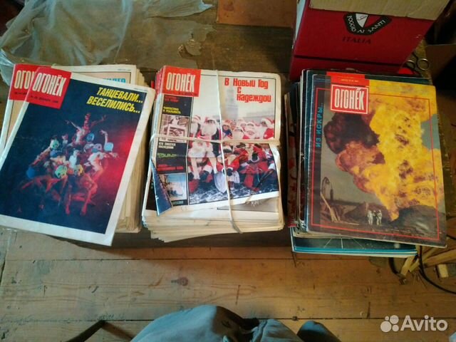 Журнал Огонек. 89,90,год