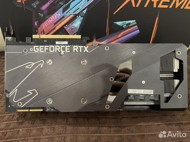 Видеокарта RTX 3090 aorus xtreme 24G