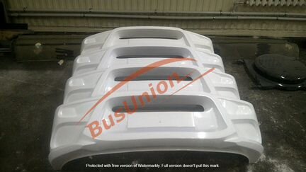 Накладка на передний бампер для Мерседес Спринтер