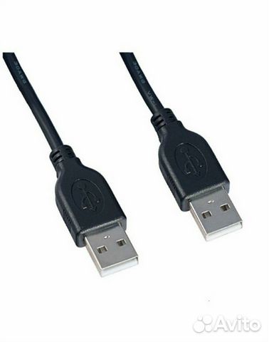 Usb кабель 2.0 А вилка - А вилка