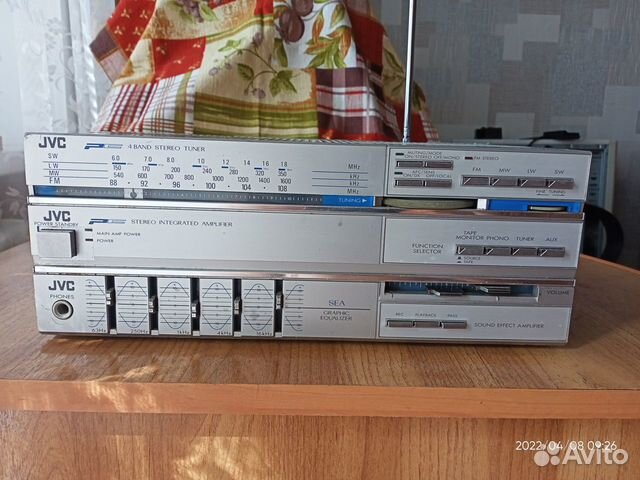 JVC PC-R55L ресивер усилитель тюнер Japan Япония