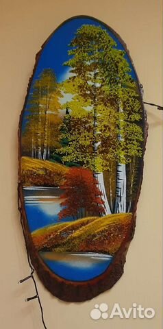 Панно из дерева