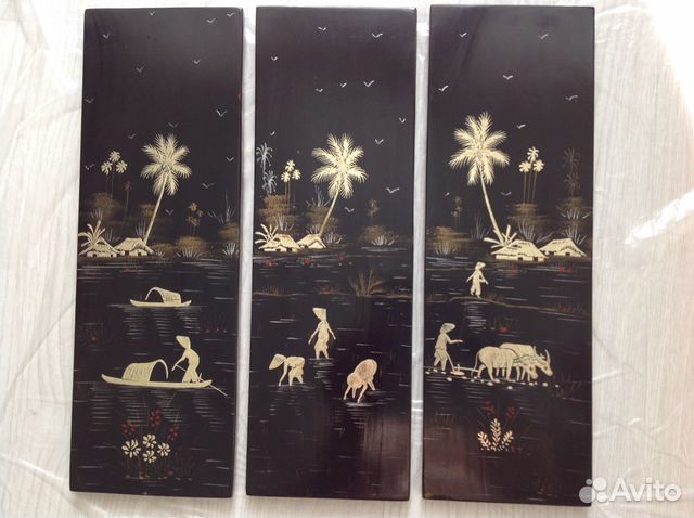 Винтажпанно Вьетнам 70 год