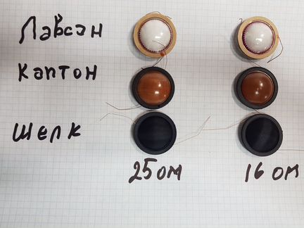 Акустика СССР. Ремкомплекты для вч