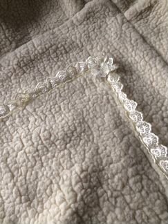 Конверт на выписку из овчинки меховой шапка пинетк