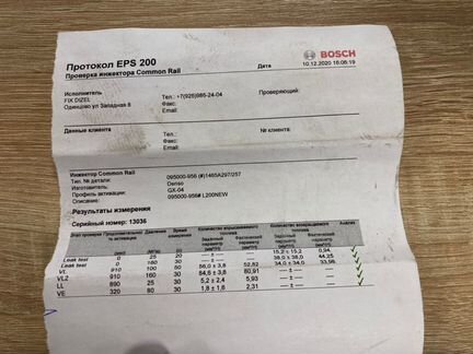 Форсунка топливная Mitsubishi L200 2005- KB4T 4D56