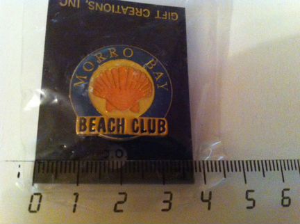 Значок Beach Club Morro Bay, California, Venice