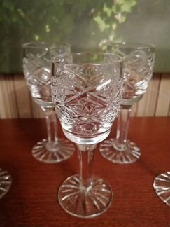 Рюмки хрустальные