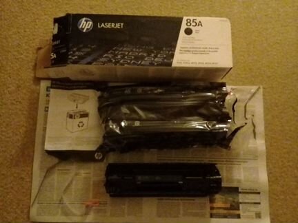 Картридж HP 85A (CE285A) оригинал, пустой