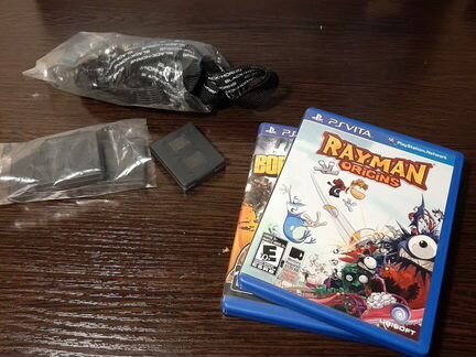 PS vita игровая консоль + набор аксессуаров