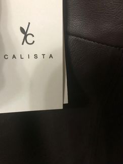 Юбка из экокожи