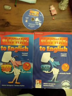 Коплект учебник + тетрадь + диск Playway to Englis