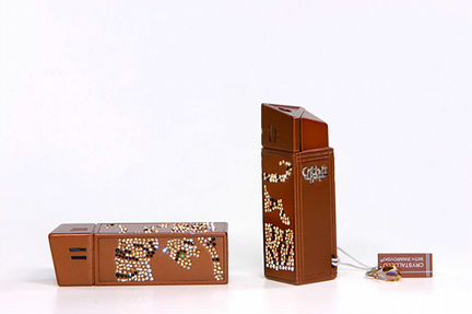 Зажигалка из кристаллов swarovski