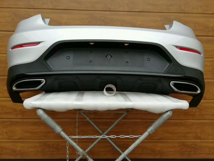 Бампер задний Мерседес GLC W253 AMG