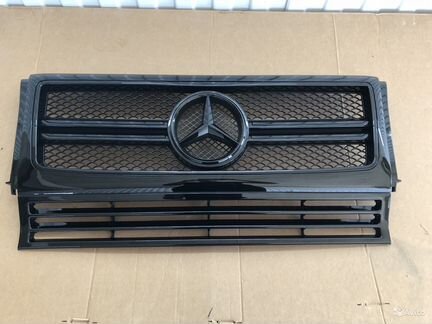 Решетка 63 амг черная Мерседес Гелендваген
